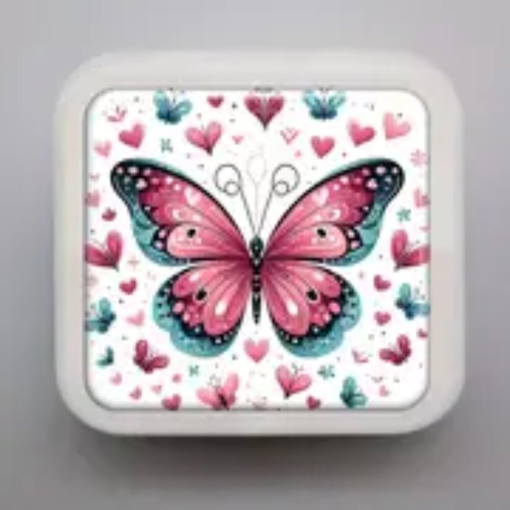 Colorful Butterfly Pill Box 🦋 -  NEW